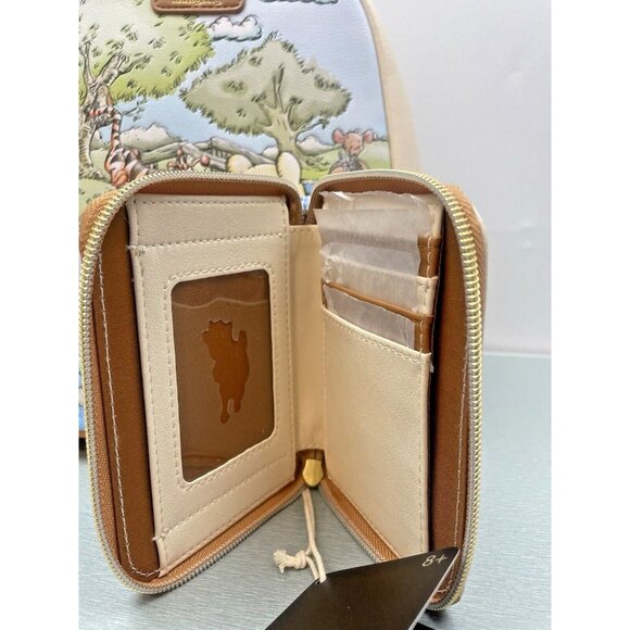 Loungefly Disney Winnie The Pooh Spring Scene Mini Backpack & Wallet Set - Picture 10 of 16